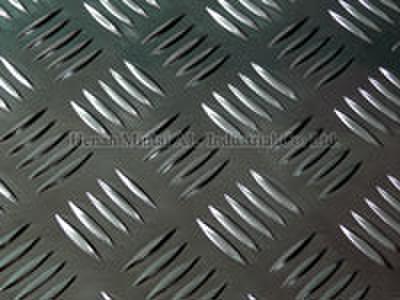 Placa de aluminio antideslizante